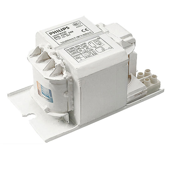 Ballast Metal 250W Philips BHL 250 L200
