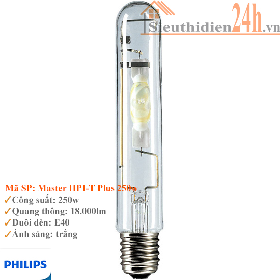 Bóng Đèn Cao Áp Philips Metal HPI-T 250W