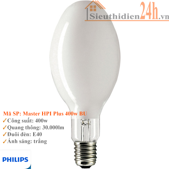 Bóng Đèn Cao Áp Philips Metal HPI 400W