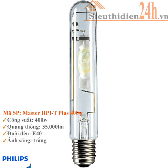 Bóng Đèn Cao Áp Philips Metal HPI-T 400W