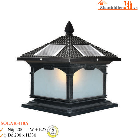 Đèn Trụ Cổng Euroto SOLAR-410