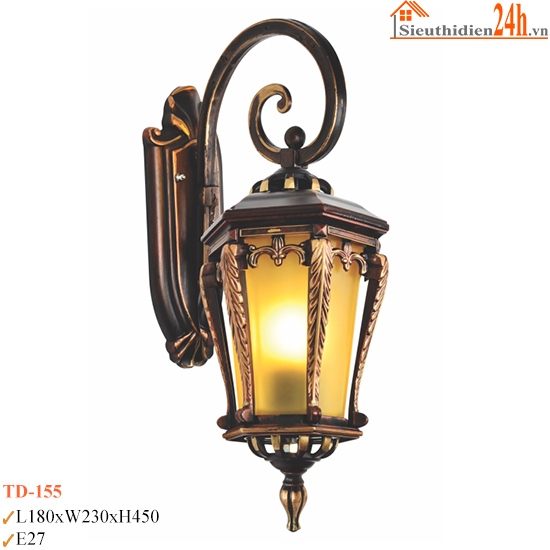 Đèn Tường Ngoài Trời Euroto TD-155