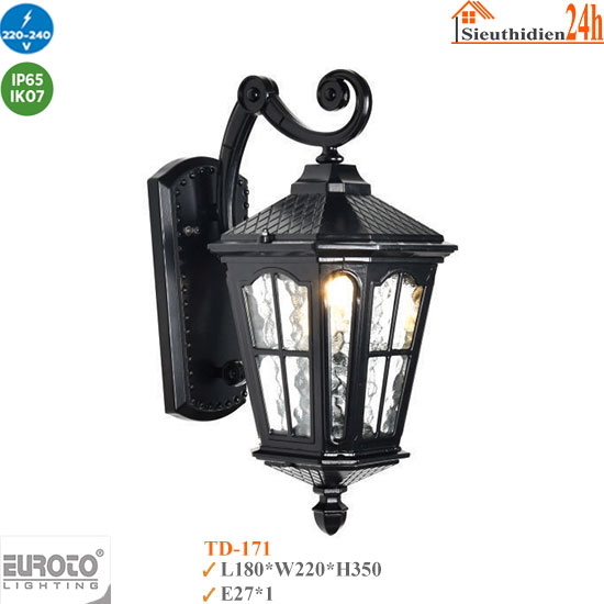 Đèn Tường Ngoài Trời Euroto TD-171