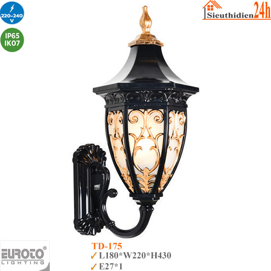 Đèn Tường Ngoài Trời Euroto TD-175