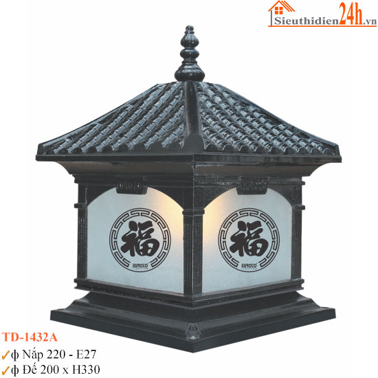 Đèn Trụ Cổng Euroto TD-432A