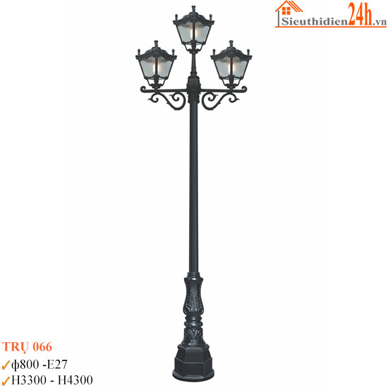 Đèn Trụ Sân Vườn Euroto TRU-066