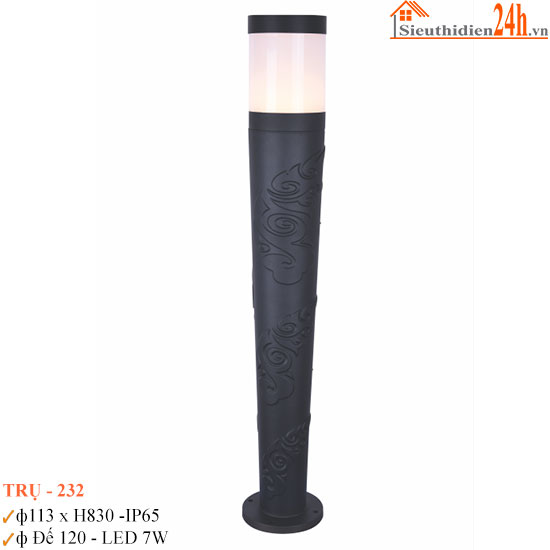 Đèn Trụ Sân Vườn Euroto TRU-232