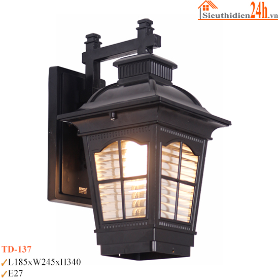 Đèn Tường Ngoài Trời Euroto TD-137