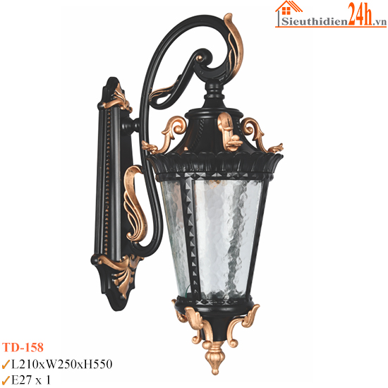 Đèn Tường Ngoài Trời Euroto TD-158