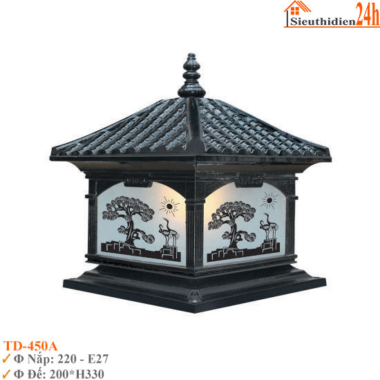 Đèn Trụ Cổng Euroto TD-450A