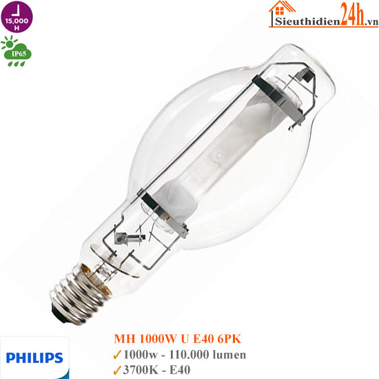Bóng Đèn Cao Áp Metal Halide Philips MH 1000W