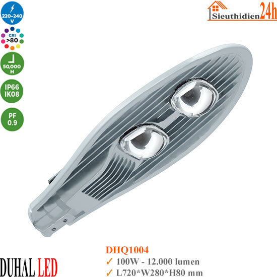 Đèn Đường Led Dim 5 Cấp Duhal DHQ1004 100W