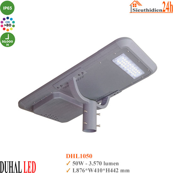 Đèn Đường Solar Duhal DHL1050 50W
