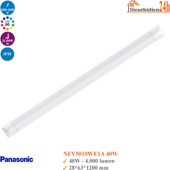 Đèn Led Bán Nguyệt Panasonic 40W NFV5010WE1A