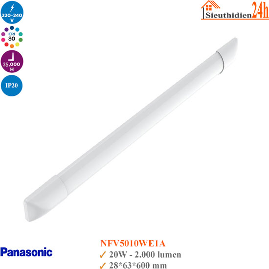 Đèn Led Bán Nguyệt Panasonic 20W NFV50103WE1A