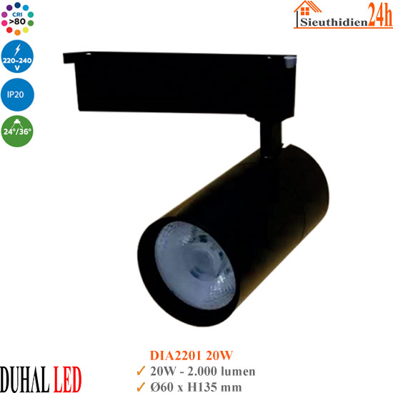 Đèn Led Rọi Ray Duhal DIA2201 20W