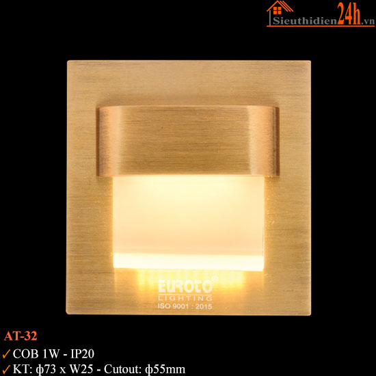 Đèn Âm Cầu Thang Euroto AT-32