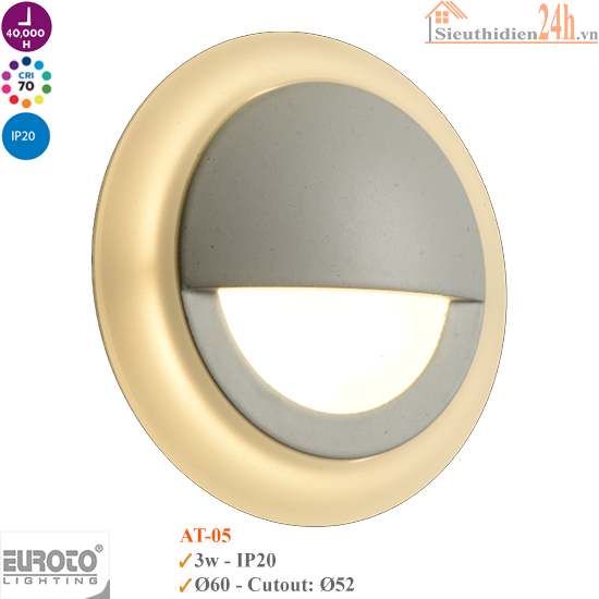 Đèn Âm Cầu Thang Euroto AT-05