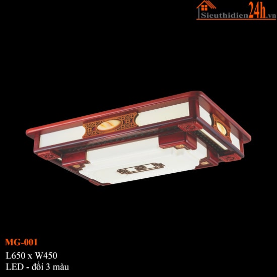 Đèn Ốp Trần Gỗ Euroto MG-001