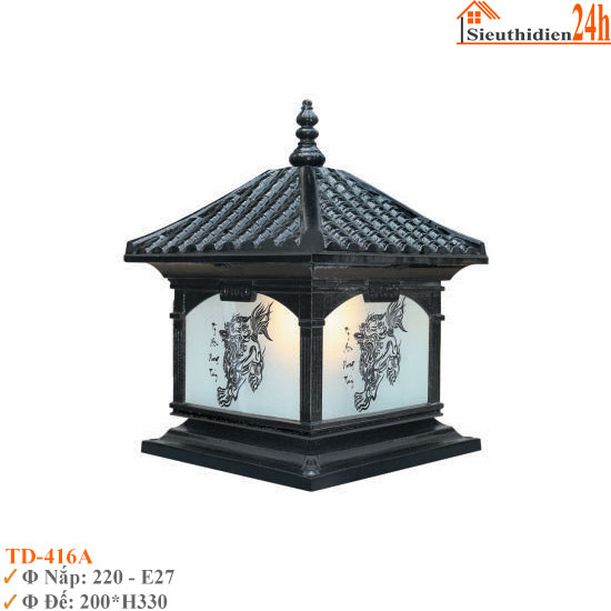 Đèn Trụ Cổng Euroto TD-416A