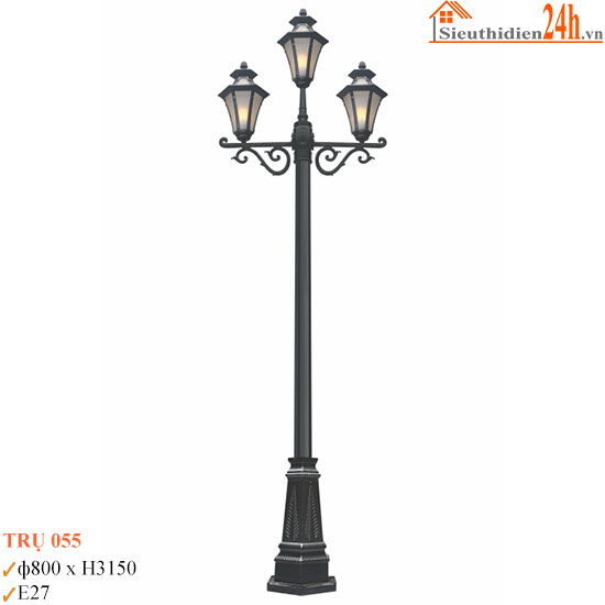 Đèn Trụ Sân Vườn Euroto TRU-055