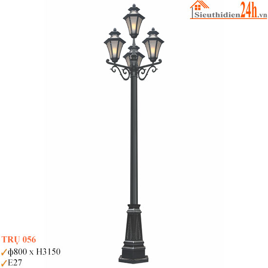 Đèn Trụ Sân Vườn Euroto TRU-056