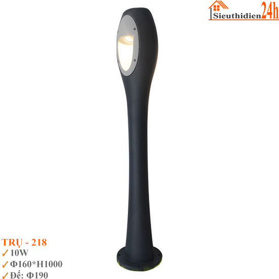Đèn Trụ Sân Vườn Sáng 2 Mặt Euroto TRU-218