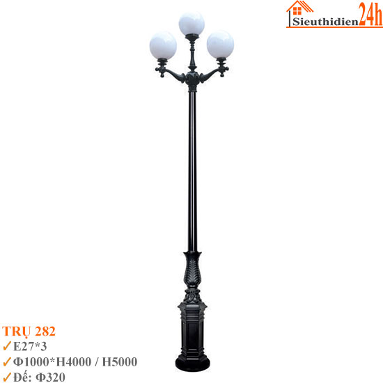 Đèn Trụ Sân Vườn Euroto TRU-282
