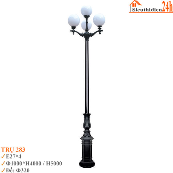 Đèn Trụ Sân Vườn Euroto TRU-283
