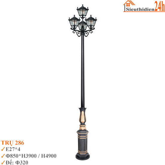 Đèn Trụ Sân Vườn Euroto TRU-286