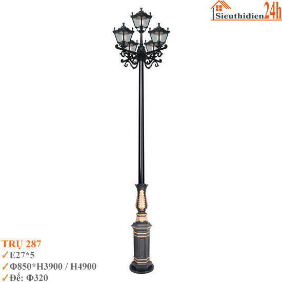 Đèn Trụ Sân Vườn Euroto TRU-287