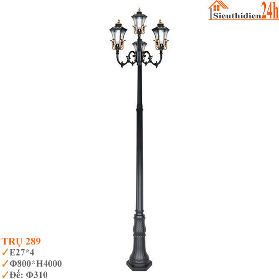 Đèn Trụ Sân Vườn Euroto TRU-289