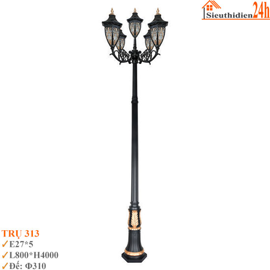 Đèn Trụ Sân Vườn Euroto TRU-313