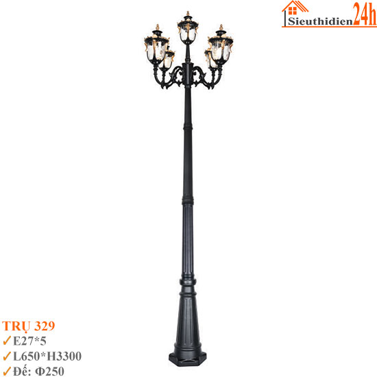 Đèn Trụ Sân Vườn Euroto TRU-329