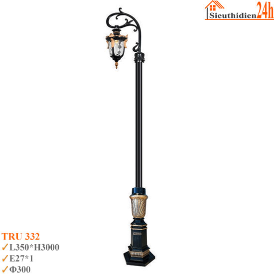 Đèn Trụ Sân Vườn Euroto TRU-332