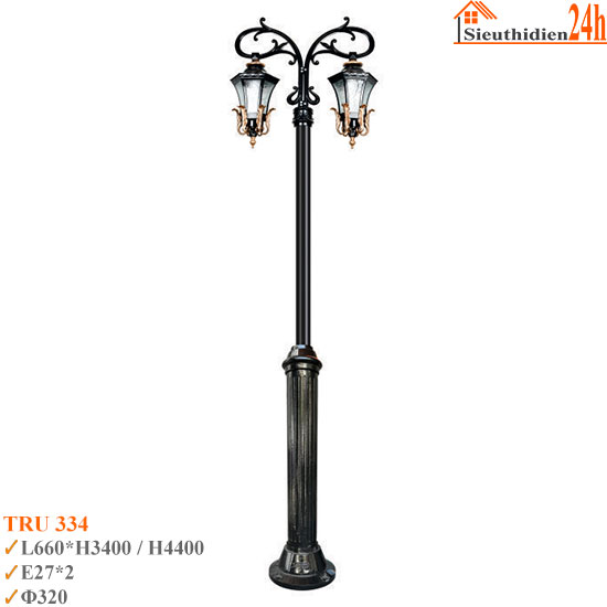 Đèn Trụ Sân Vườn Euroto TRU-334