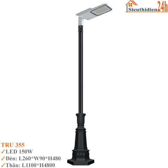 Đèn Trụ Sân Vườn Euroto TRU-355