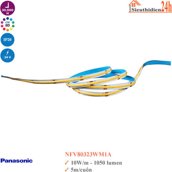 Đèn Led Dây COB Panasonic NFV80323WM1A 10W 24V