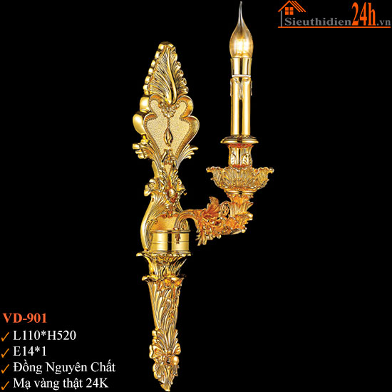 Đèn Tường Đồng Euroto VD-901