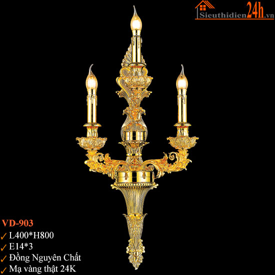 Đèn Tường Đồng Euroto VD-903