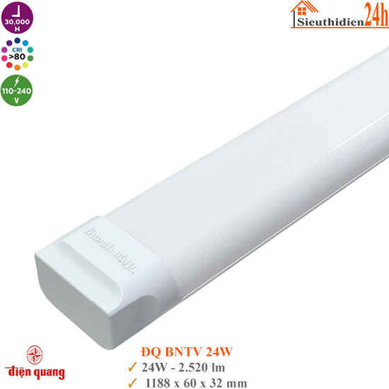 Đèn Led Bán Nguyệt Điện Quang ĐQ BNTV 24W