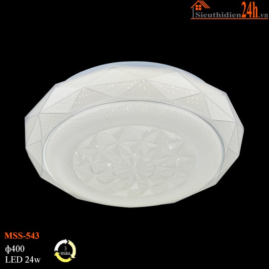 Đèn LED Ốp Trần Euroto MSS-543 24w