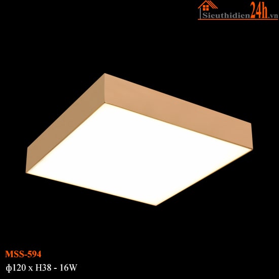 Đèn LED Ốp Trần Euroto MSS-594 16w