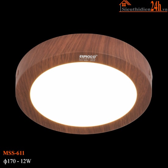 Đèn LED Ốp Trần Euroto MSS-611 12w