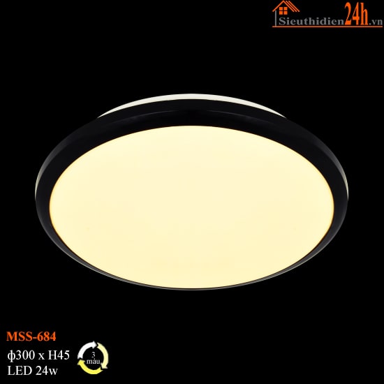 Đèn LED Ốp Trần Euroto MSS-684 24w