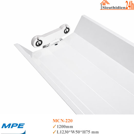 Máng đèn công nghiệp đôi 1m2 MPE MCN-220