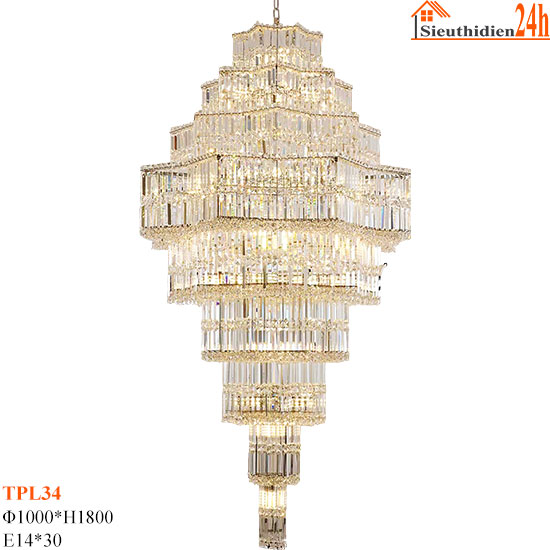 Đèn Thả Pha Lê TPL34