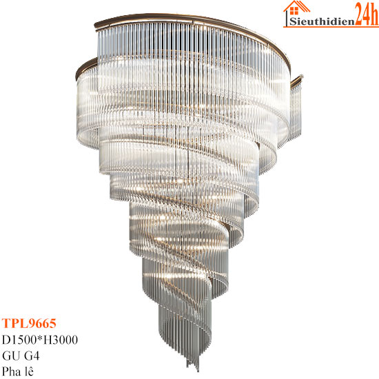 Đèn Thả Pha Lê TPL9665