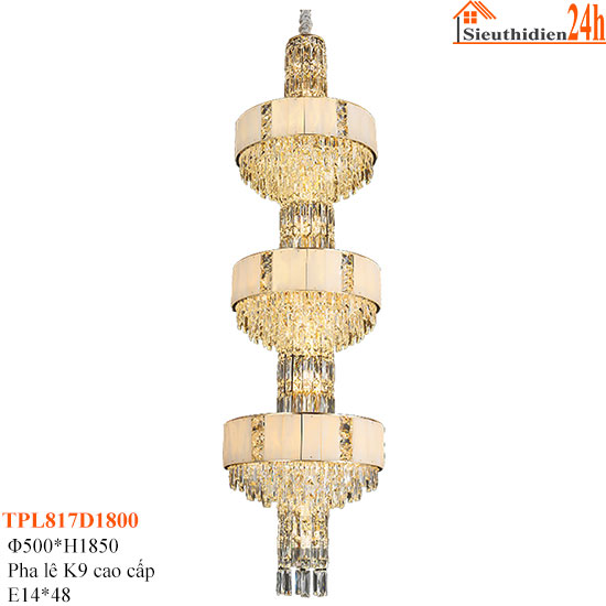 Đèn Thả Pha Lê TPL817D1800