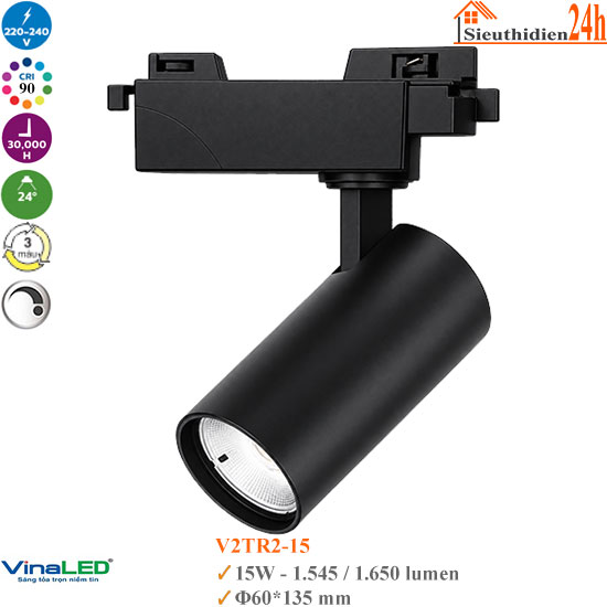Đèn Rọi Ray Vinaled V2TR2-15 15w